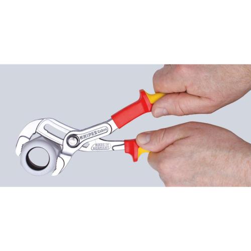 Knipex Cobra VDE High-Tech Water Pump Pliers Insulated VDE Chrome-plated 250mm 87 26 250